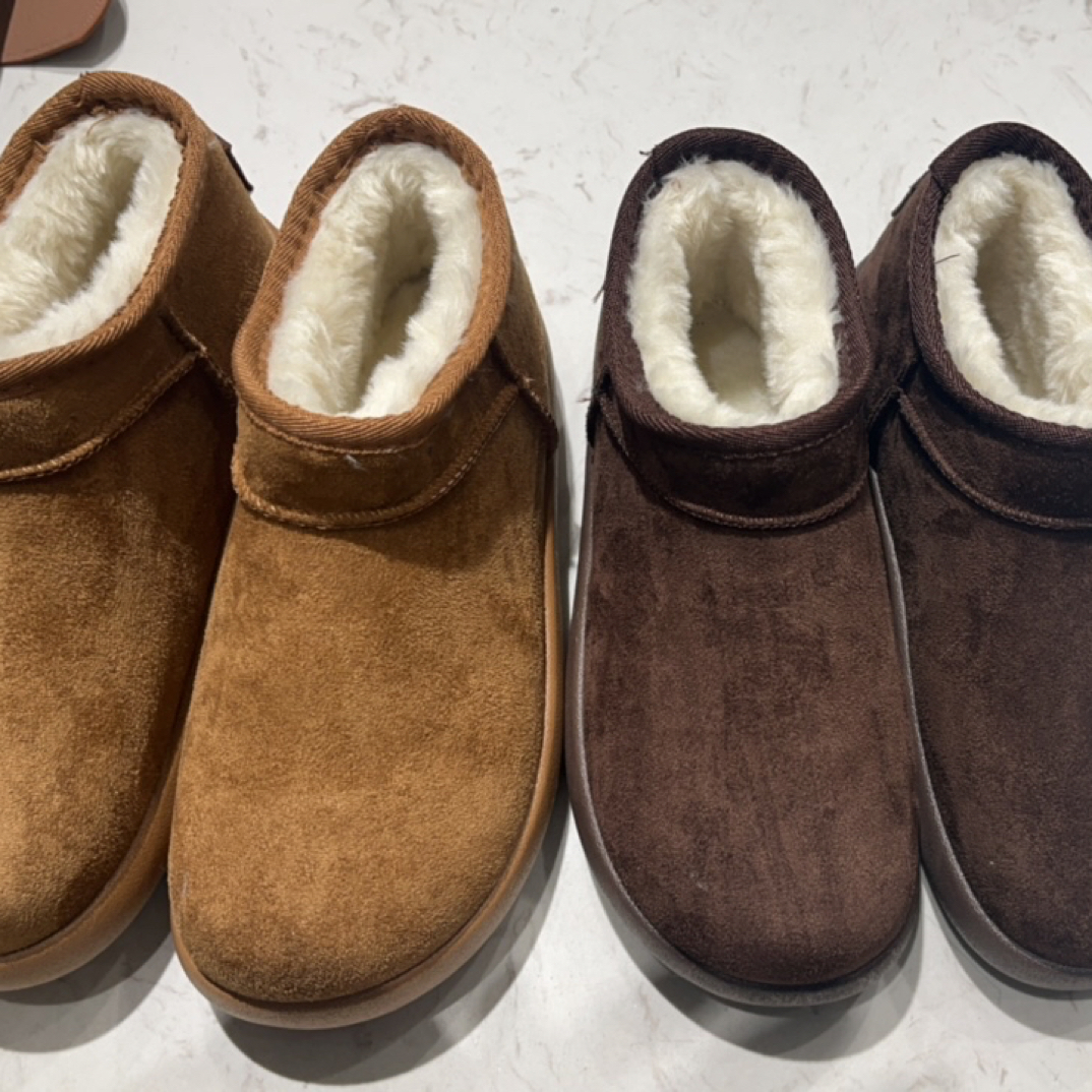 冬季加绒小土豆雪地靴