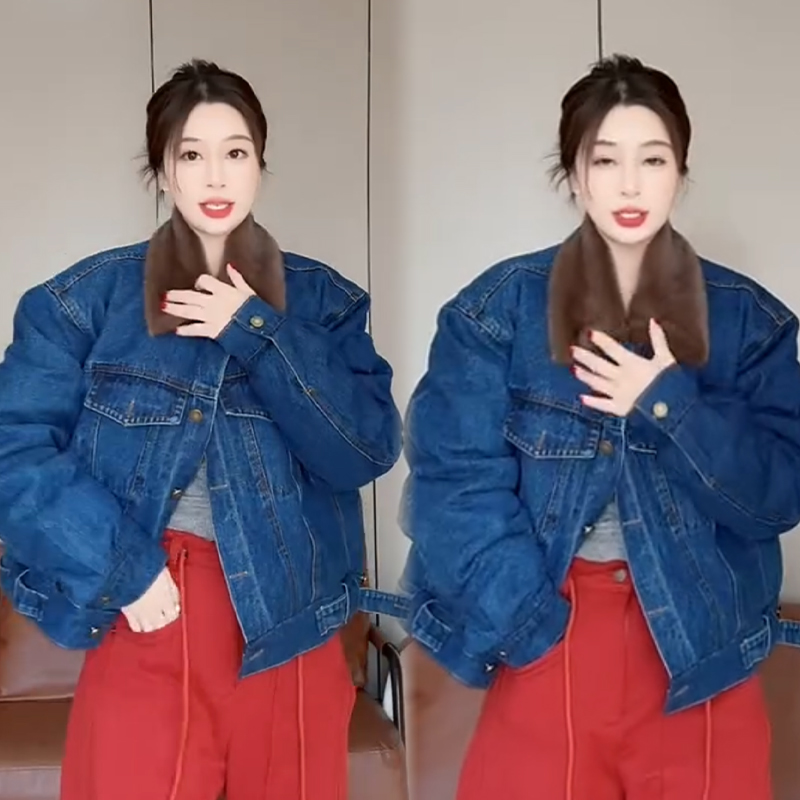 2025秋冬新款时尚显瘦气质网红高档洋气女高级百搭宽松大码外套潮