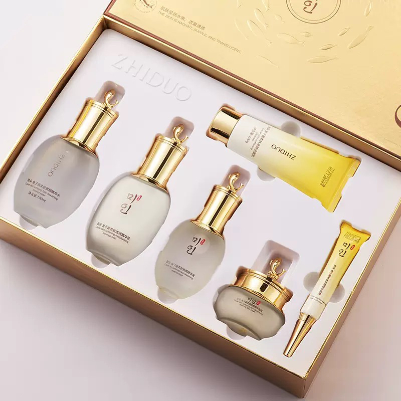 【六件套】鱼子酱紧致套盒贵妇提亮净颜修护护理组合滋润滋养亮肤