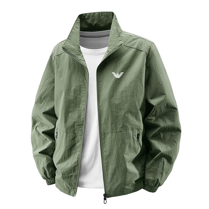 【AMN】夹克男秋季立领外套宽松百搭潮流上衣