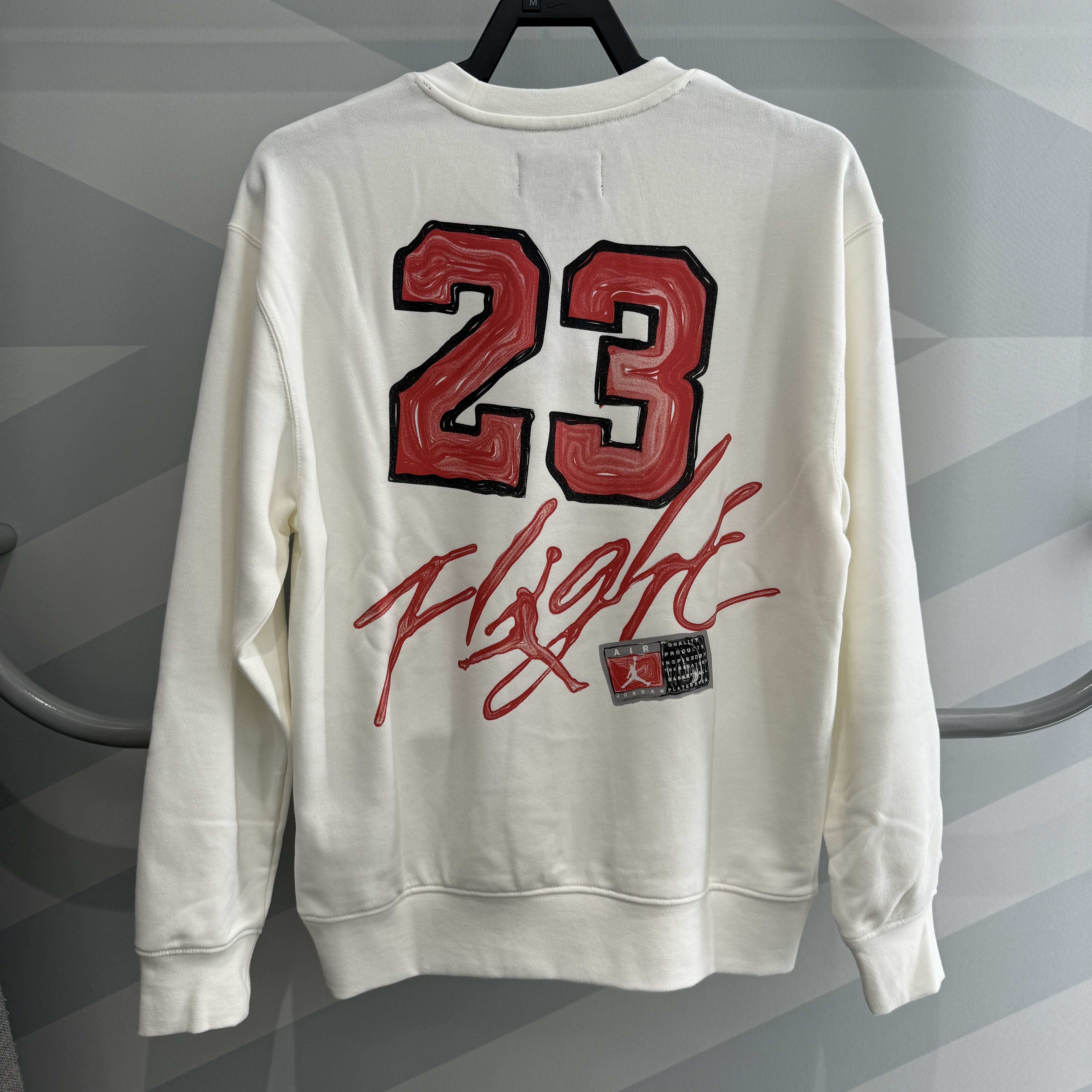 NIKE/耐克Jordan男子印花套头圆领运动衫卫衣 IB5605-133