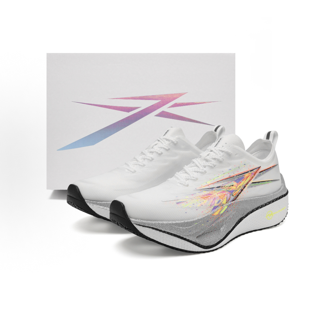 A.KNACKFUSS碳速6.0Pro格桑花蕊尼龙板学生体考体测训练透气跑鞋