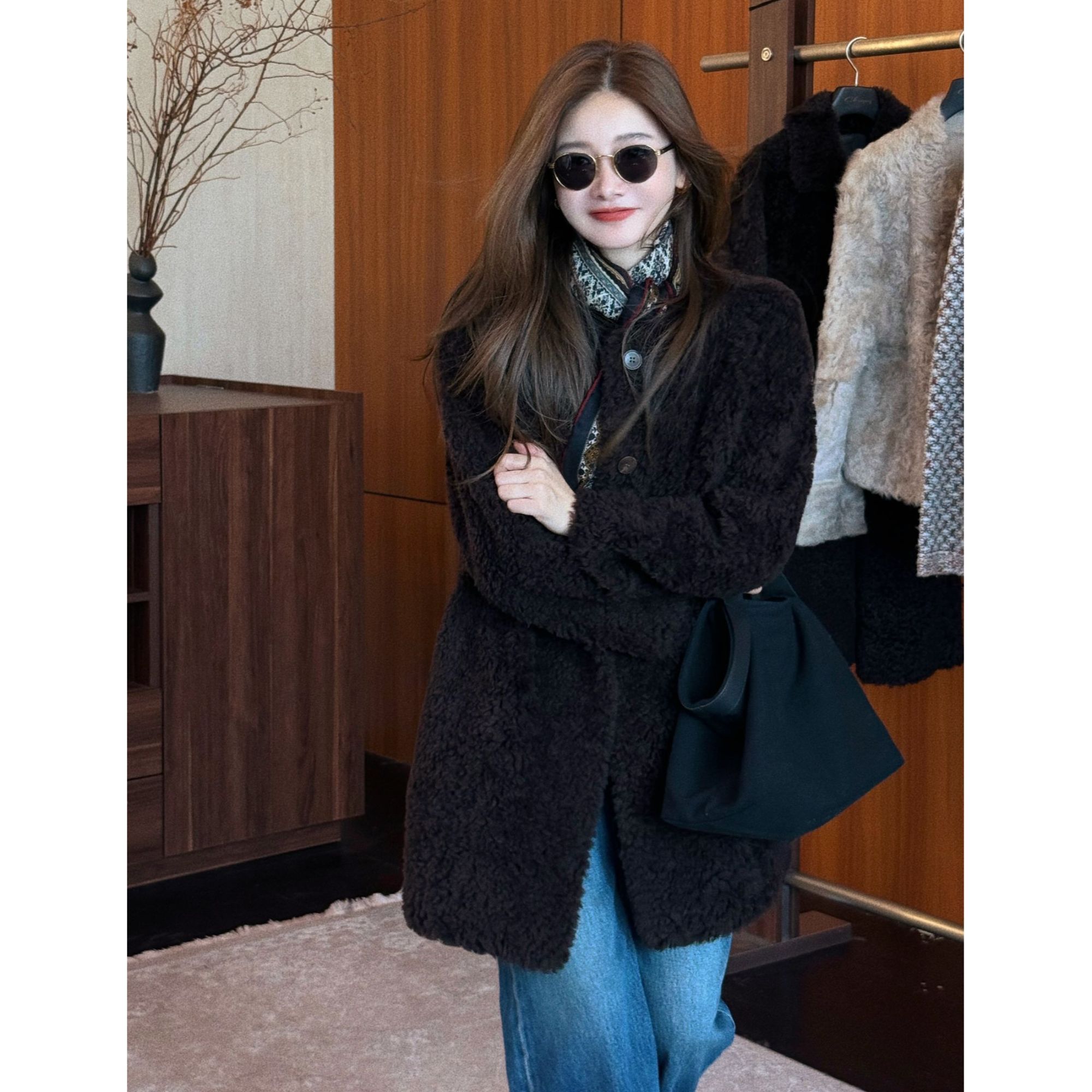 【CHU/2025FWNEW】《暖宸》绵羊毛单排扣外套RYPC2501