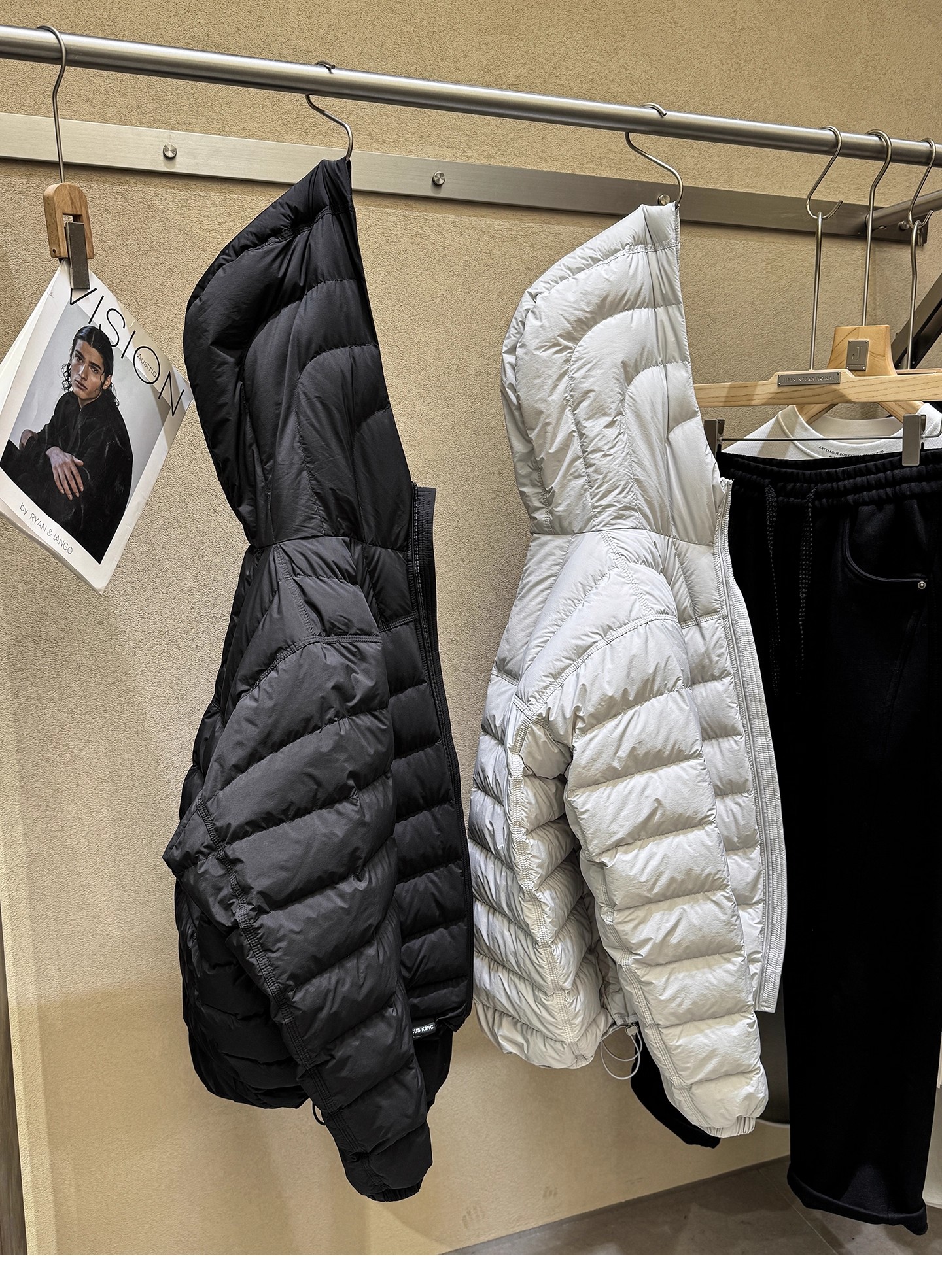 龟背排骨羽绒服！云朵泡芙！高蓬松90白鸭绒！男士连帽面包服羽绒服