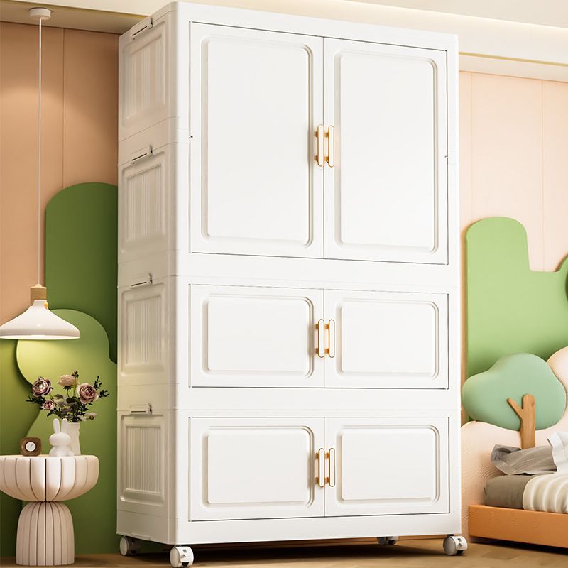 免安装折叠式宝宝衣柜儿童衣物玩具杂物储物柜卧室大容量收纳柜子