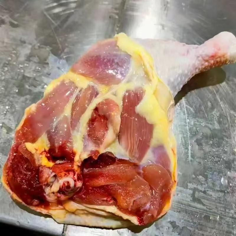 两年老母鸡鸡腿农家大鸡腿 拍8斤送1斤共9斤 8-13个 包冰率不含冰