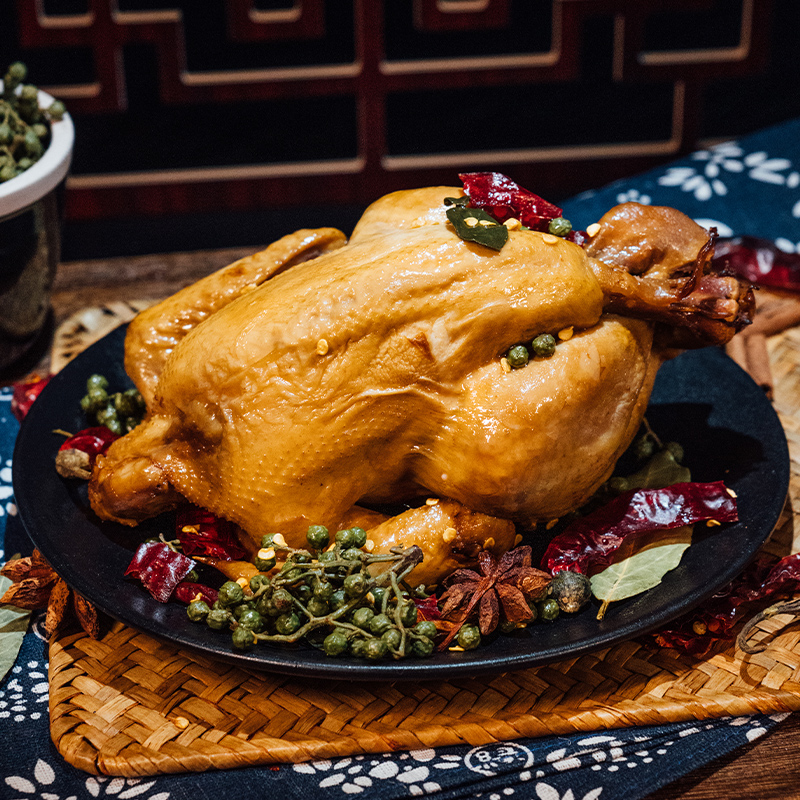【爆款椒麻鸡】马大姐厨坊 卤味熟食整鸡下酒菜 开袋即食