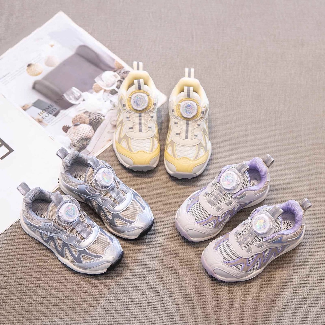 阿童木女童运动鞋2025新款秋季儿童鞋子小女孩网面透气秋款网鞋