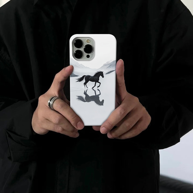 黑马适用苹果16pro创意手机壳15promax个性14小众13/12/ins