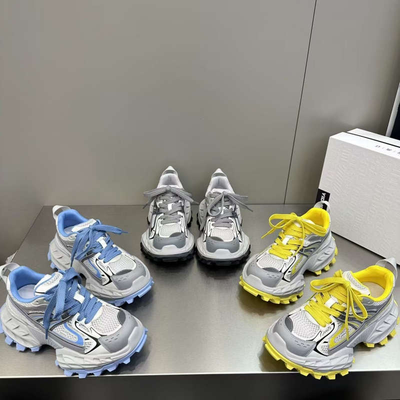 网红老爹鞋欧洲站2025夏季网面透气新款欧货厚底潮牌运动休闲鞋潮