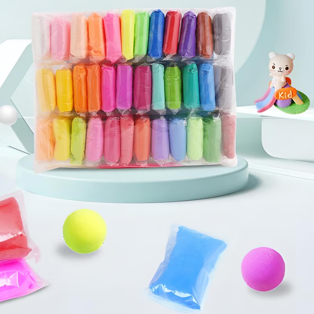 袋装36色超轻粘土 糖果包装 到手三包36色