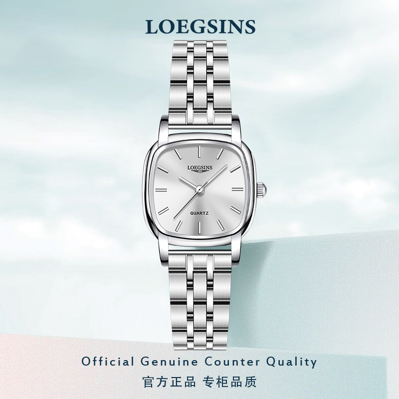 瑞士正品浪 琴手表女士全机械表超薄防水气质轻奢女表LOEGSINS