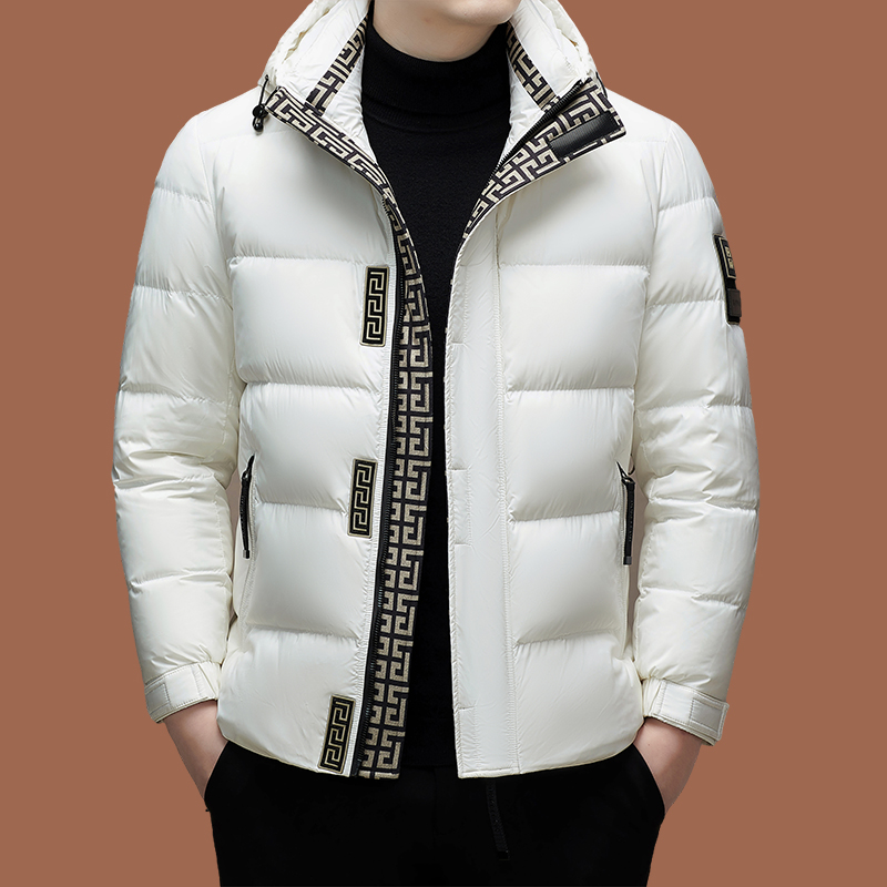 意大利大牌轻奢羽绒男装冬季爆款2025新款男士羽绒外套男装秋冬款