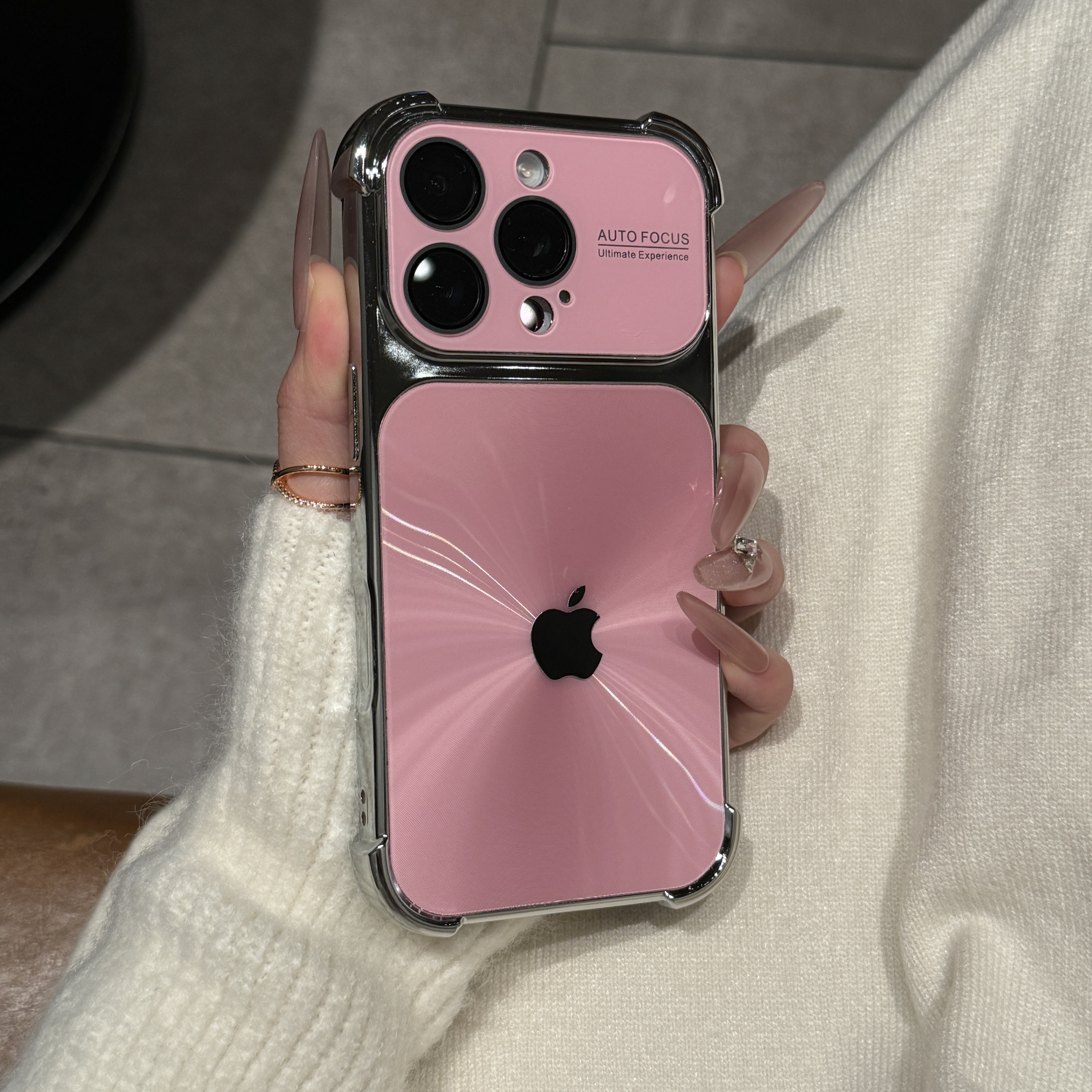 新款高级电镀极光全包适用iPhone17手机壳苹果16promax防摔15女14