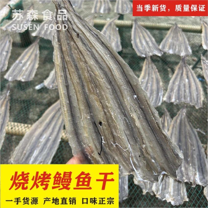 烧烤海鳗鱼片广西北海特产白鳝干海鳗干海鱼干水产干货烧烤店专用