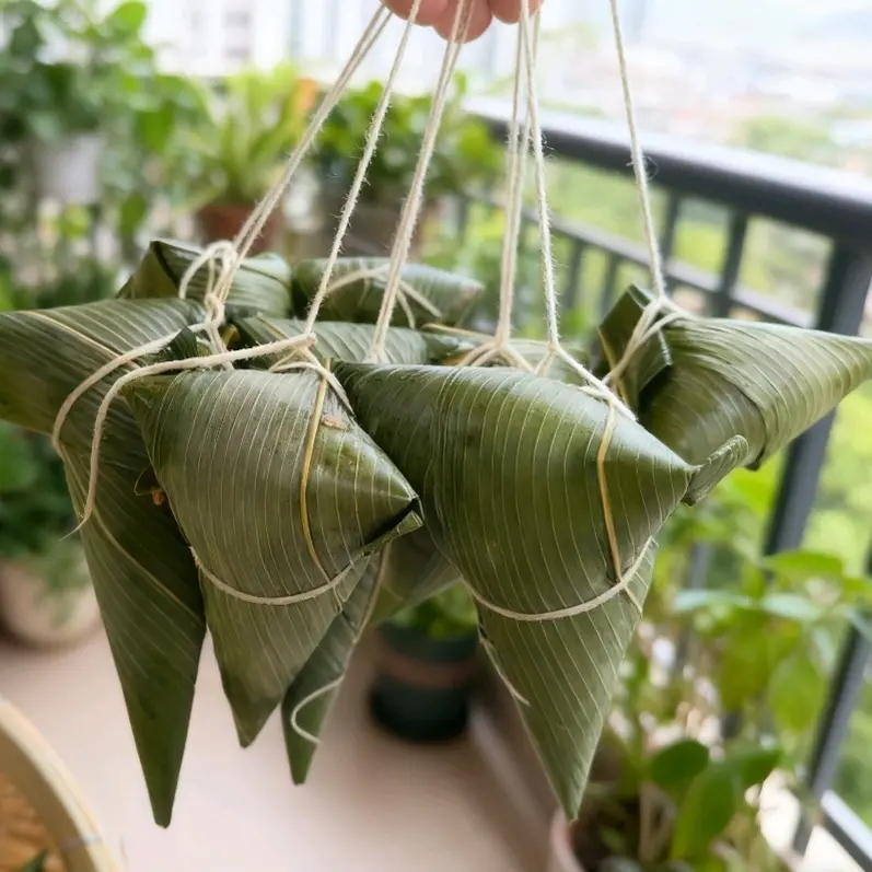 粽子四川成都街子纯手工新鲜糯米粽清香早餐美食端午节特产即食