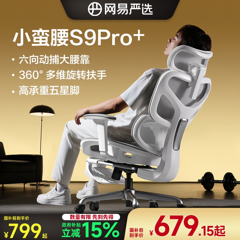 【漠叔专属】小蛮腰S9pro+网易严选随形人体工学椅小蛮腰S9Pro+DM