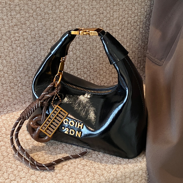 高级感美拉德包包女式2025年春夏覆古手提包手拎包单肩斜挎通勤包