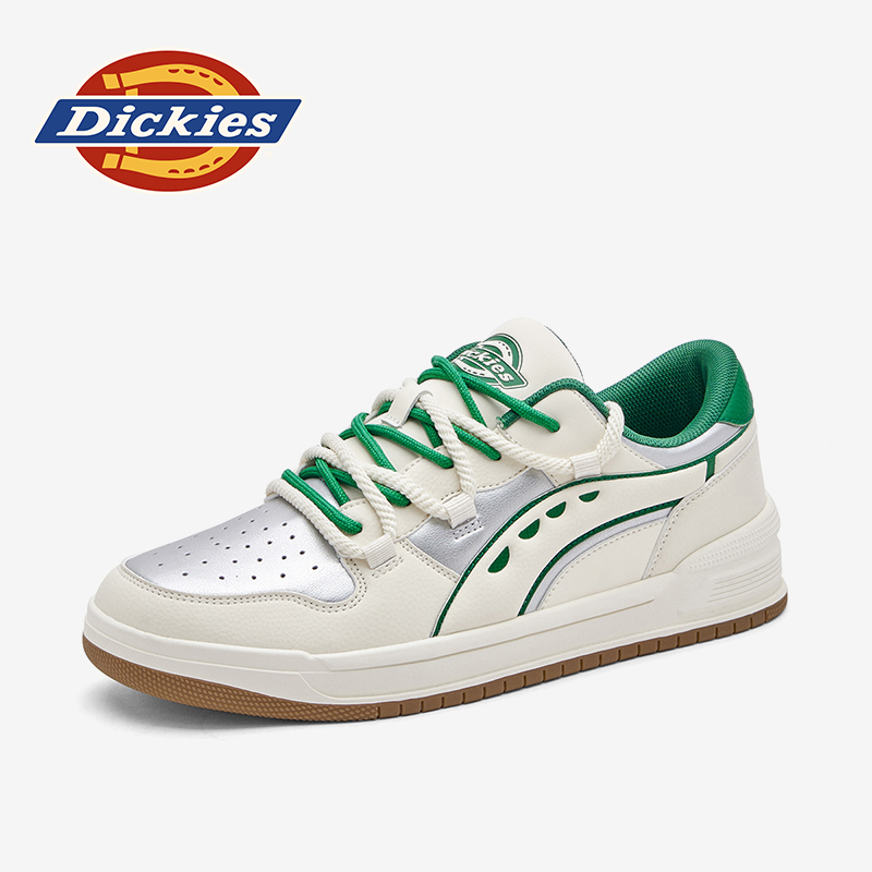Dickies百搭板鞋透气低帮鞋冬季减震增高鞋流光风休闲鞋潮鞋男