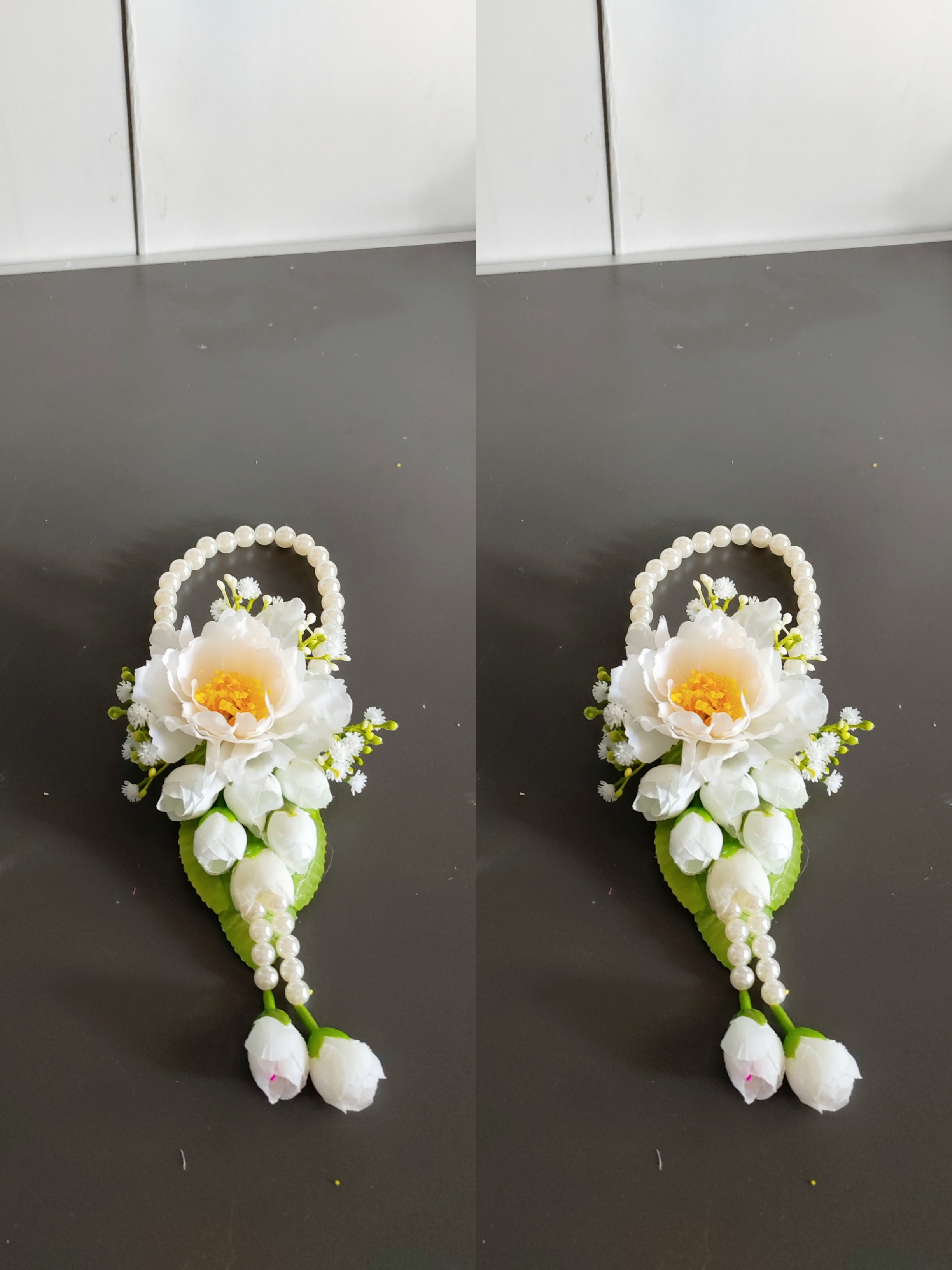 云南傣族头花手工作品