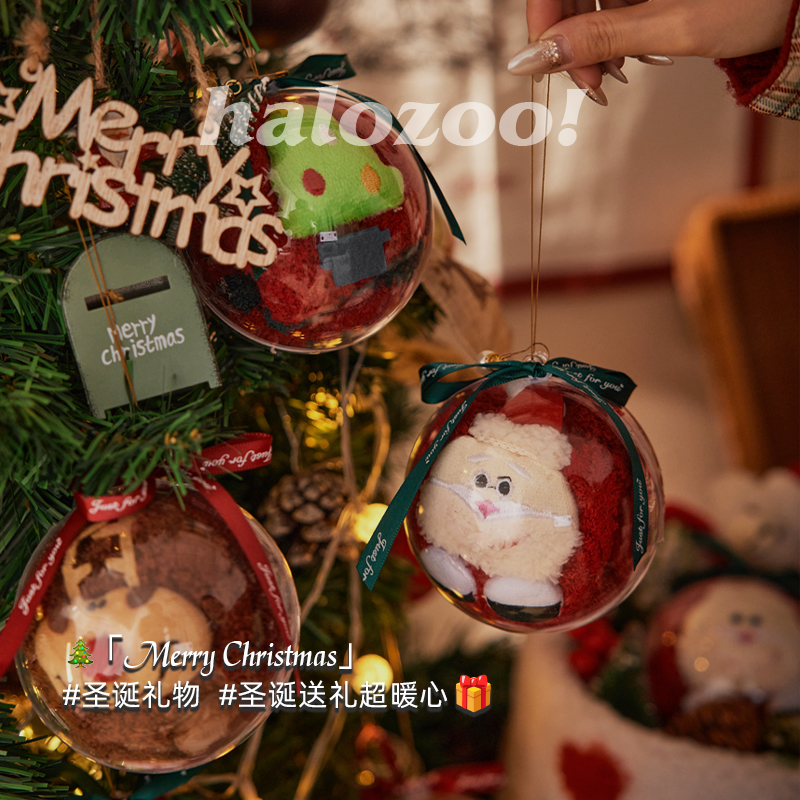 圣诞袜子女圣诞礼物袋冬季装饰布置礼盒圣诞节小礼物情侣棉袜冬天