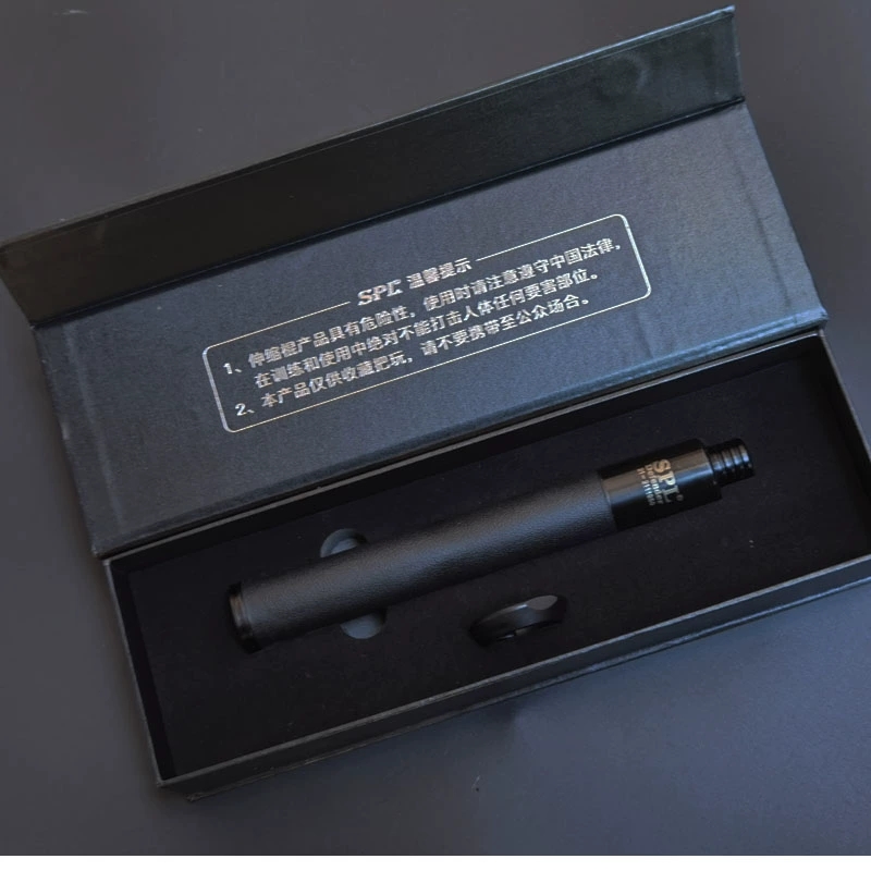 SPL第二代凸轮锁机械甩棍重机伸缩棍遛娃遛狗汽车合法防身武器