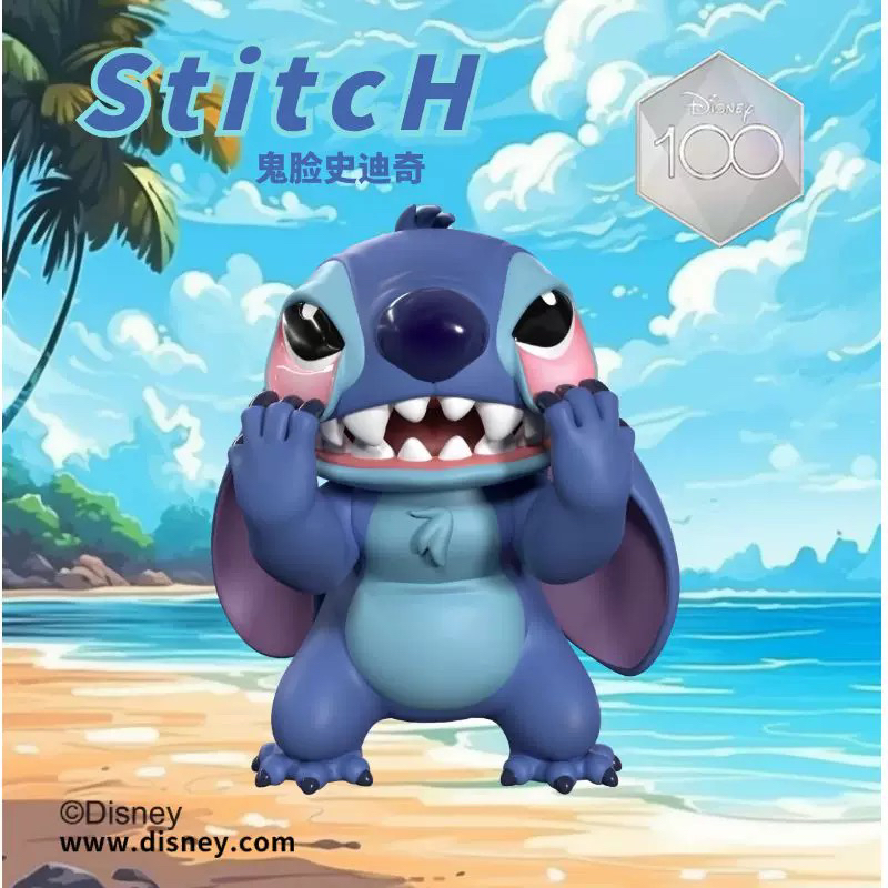 魔力风暴 鬼脸史迪奇15CM手办潮流摆件