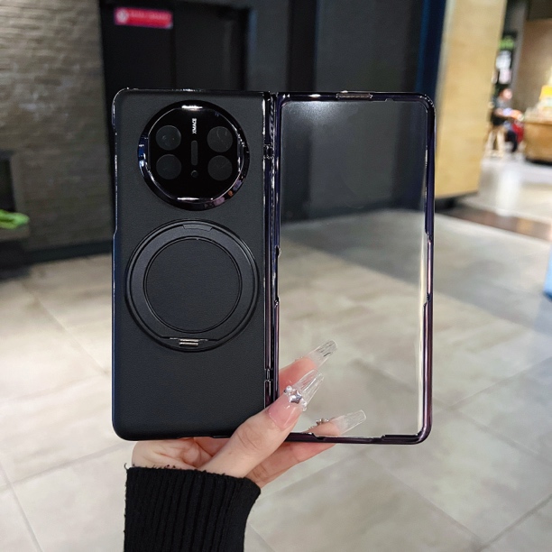 适用华为matex5手机壳x3典藏新款中轴全包铰链防摔配件保护套