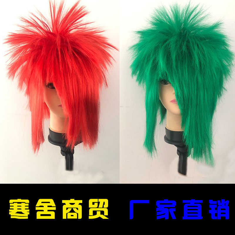 杀马特假发非主流葬爱家族男头女长直发网红头发直播表演头套