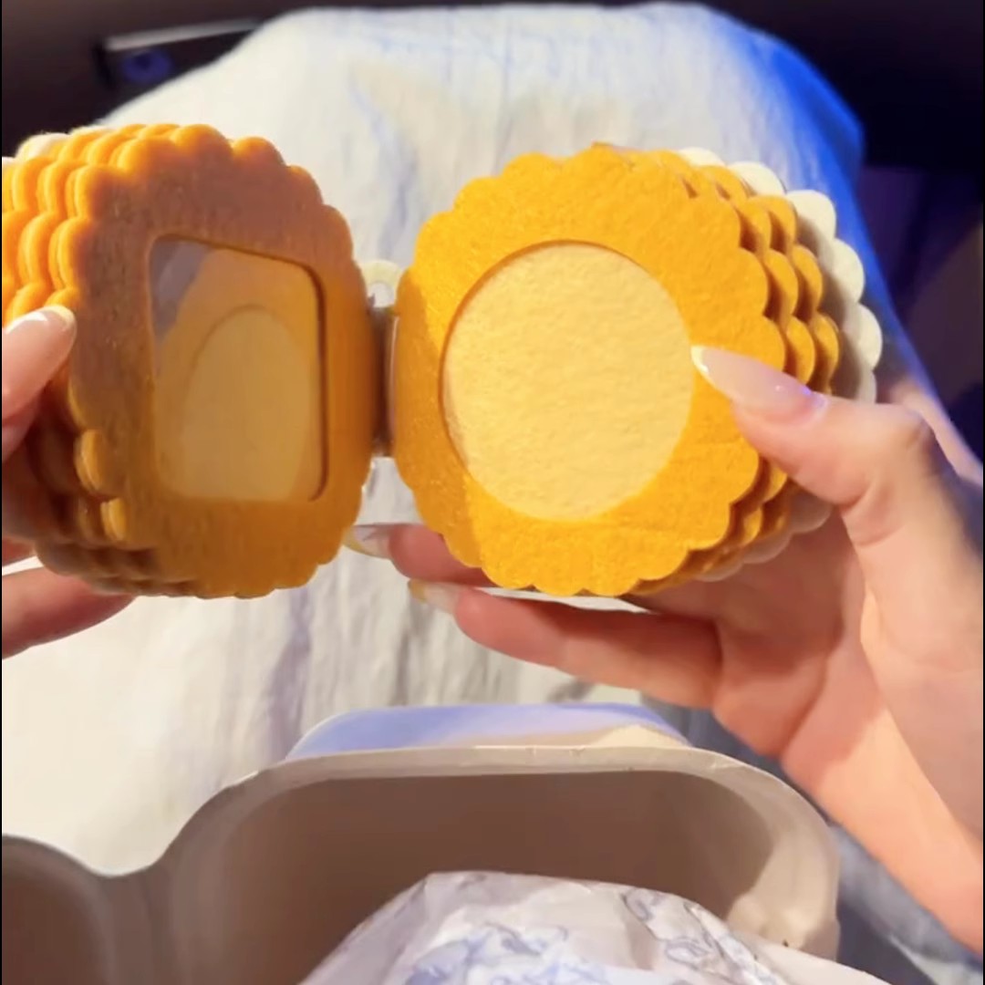 diy相册手工自制兔子月饼相簿材料包中秋节礼物不织布纪念册挂件