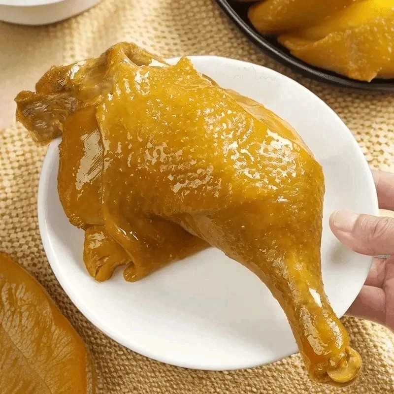 【到手2只】盐焗大鸭腿两种口味选开袋即食下酒菜宵夜休闲零食1只