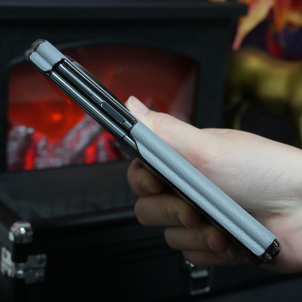 【新款双中轴保护】适用于华为MateX5手机壳电镀高档防摔全包商务