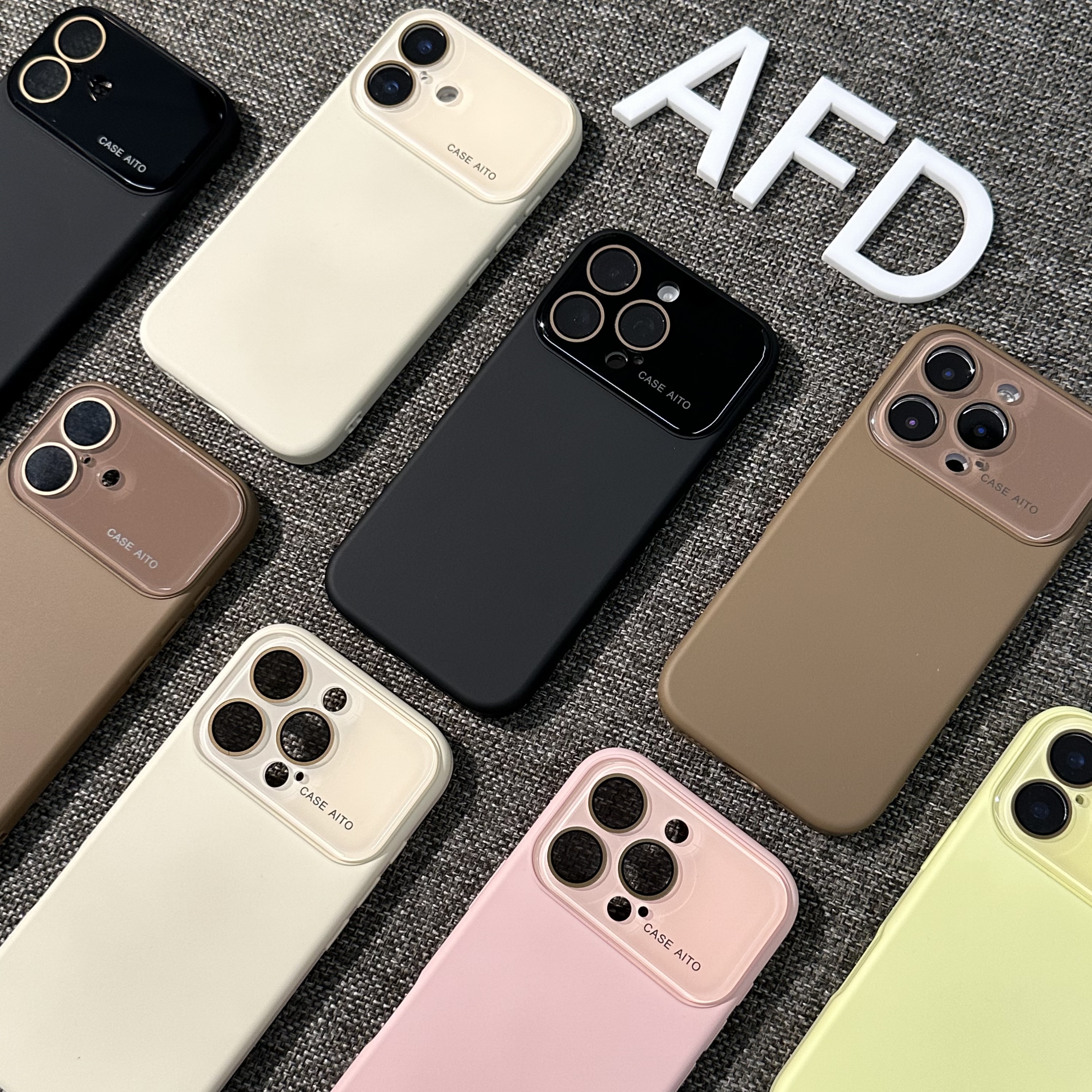 GGBond简约高级液态大视窗适用iPhone17pro/16手机壳苹果15/14/13