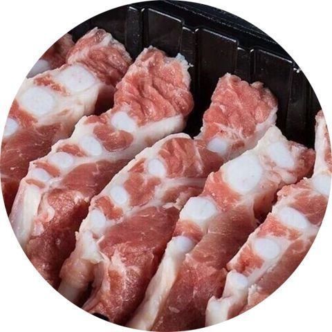 东北当地纯粮笨猪排骨边5斤包邮