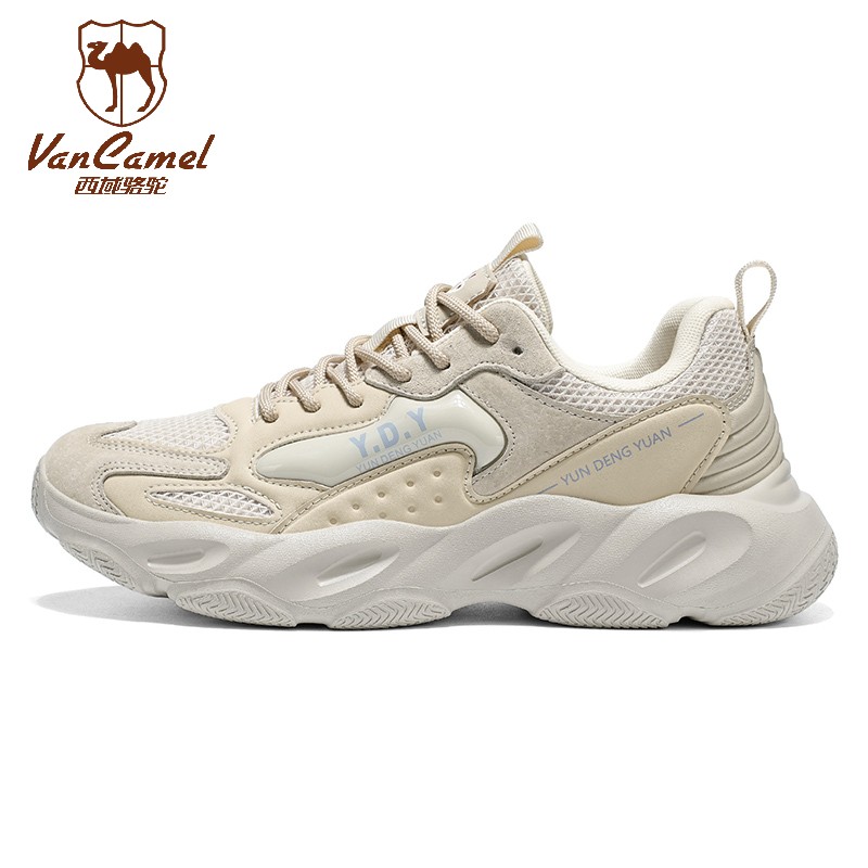 VANCAMEL/西域骆驼ins男鞋痞帅时尚休闲百搭透气潮流初秋运动鞋