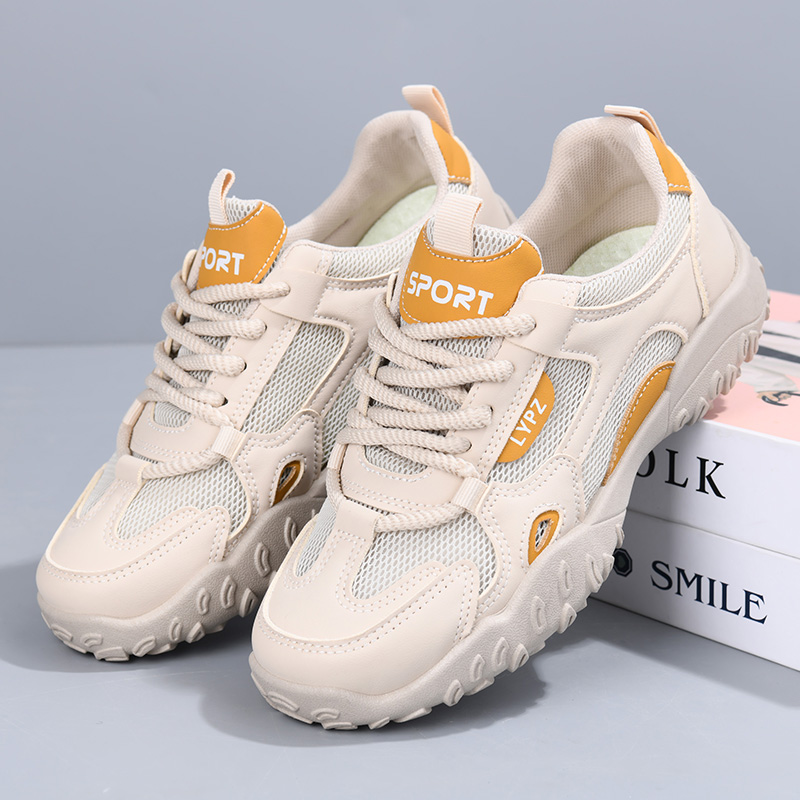 【爆款上新】复古德训鞋潮流女秋款新款阿甘鞋低跟鞋运动软底休闲鞋