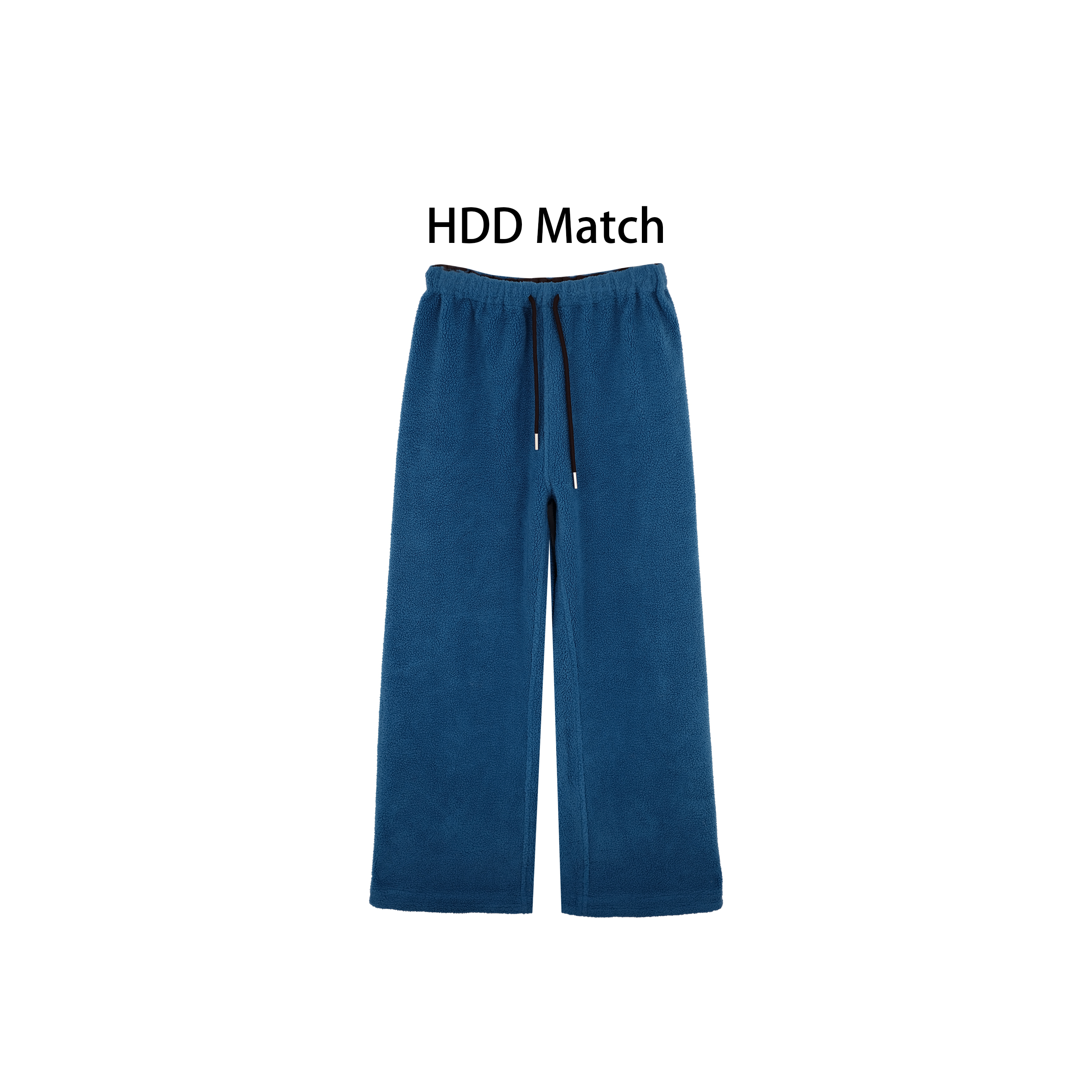 HDD- "天 空" 棉 女款设计软糯直筒百搭双面穿休闲裤 Y9808