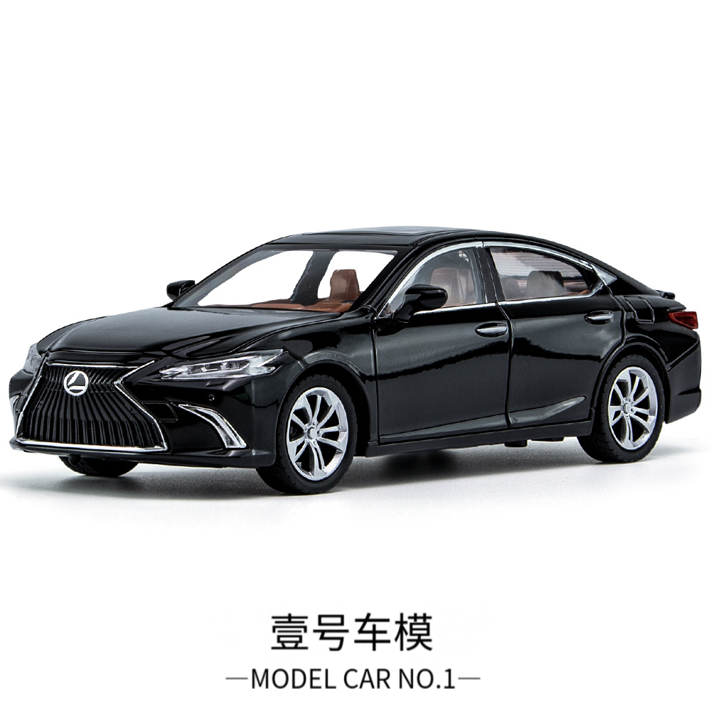 （揸得凌志，人生如意）1:24雷克萨斯ES300仿真合金车模摆件男生礼物