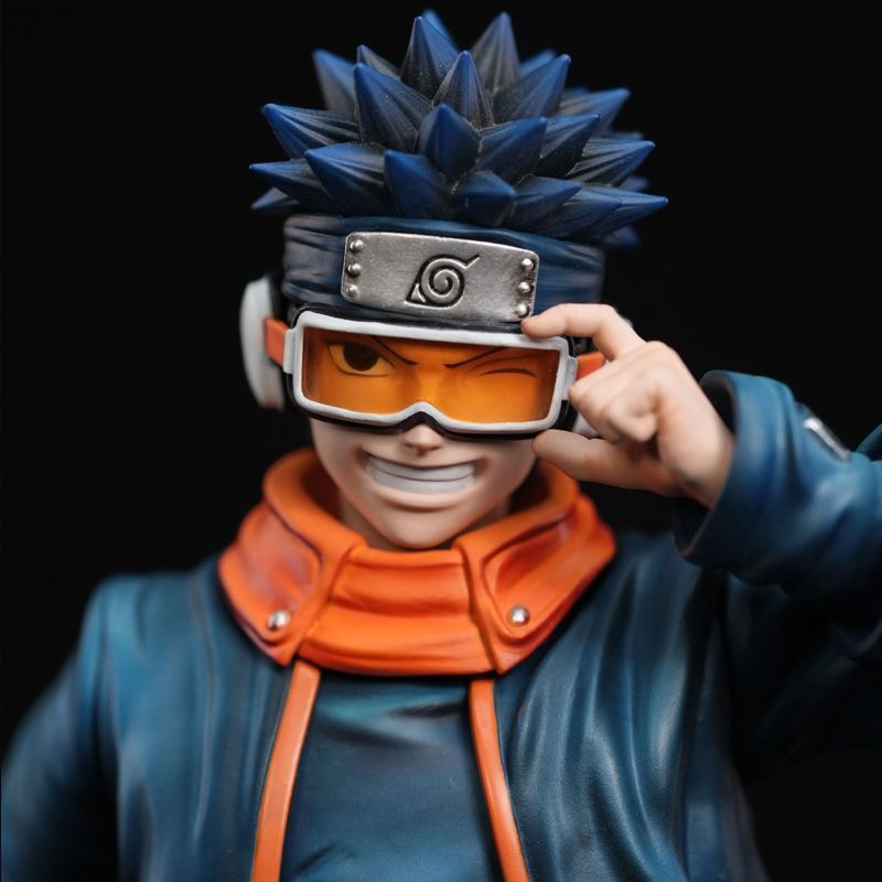 JG 厂第一款火影C4工作室带土 火影忍者 c4带土 1/6 24cm