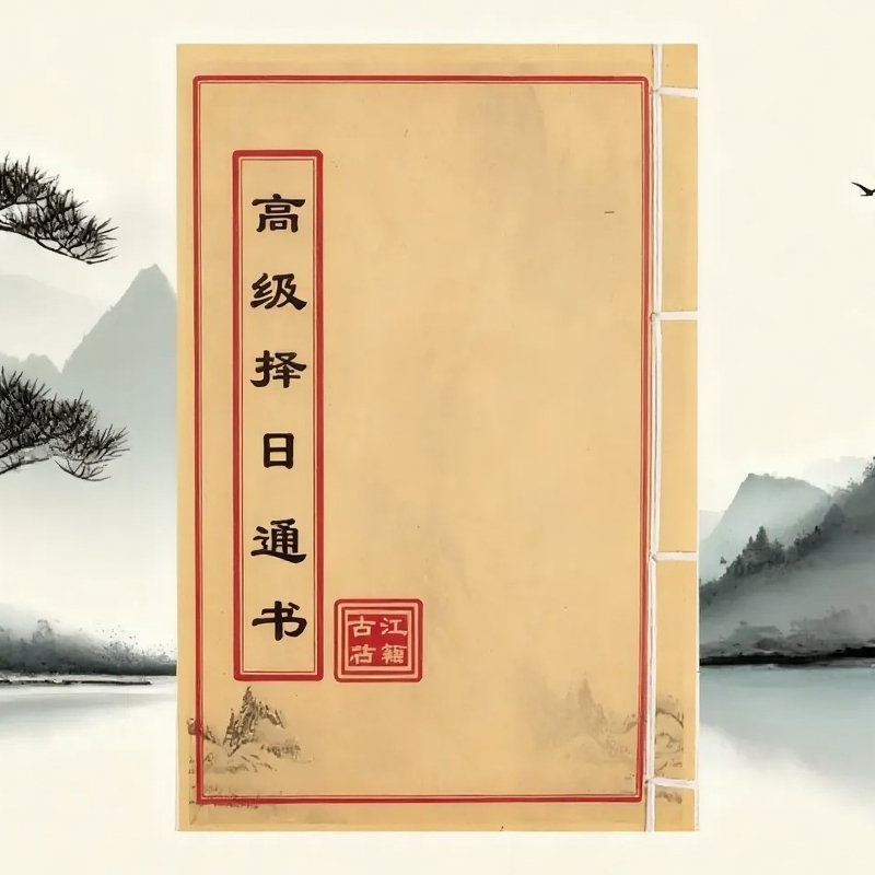 高级择日通书 手工线装 古籍学习文化必备