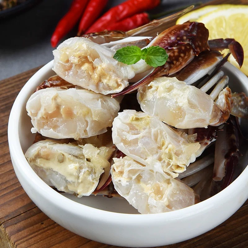 【顺丰包邮】精品蟹块3斤一卤鲜 可生吃即食可炒辣椒炒鸡蛋