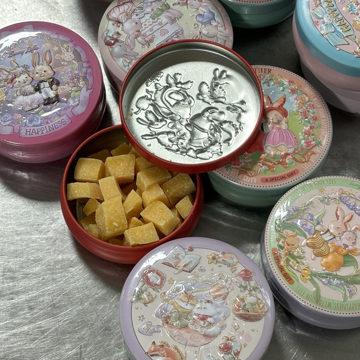 （加急发）古早百草梨膏糖甜美罐装手工润糖罐装110g送女友送男友