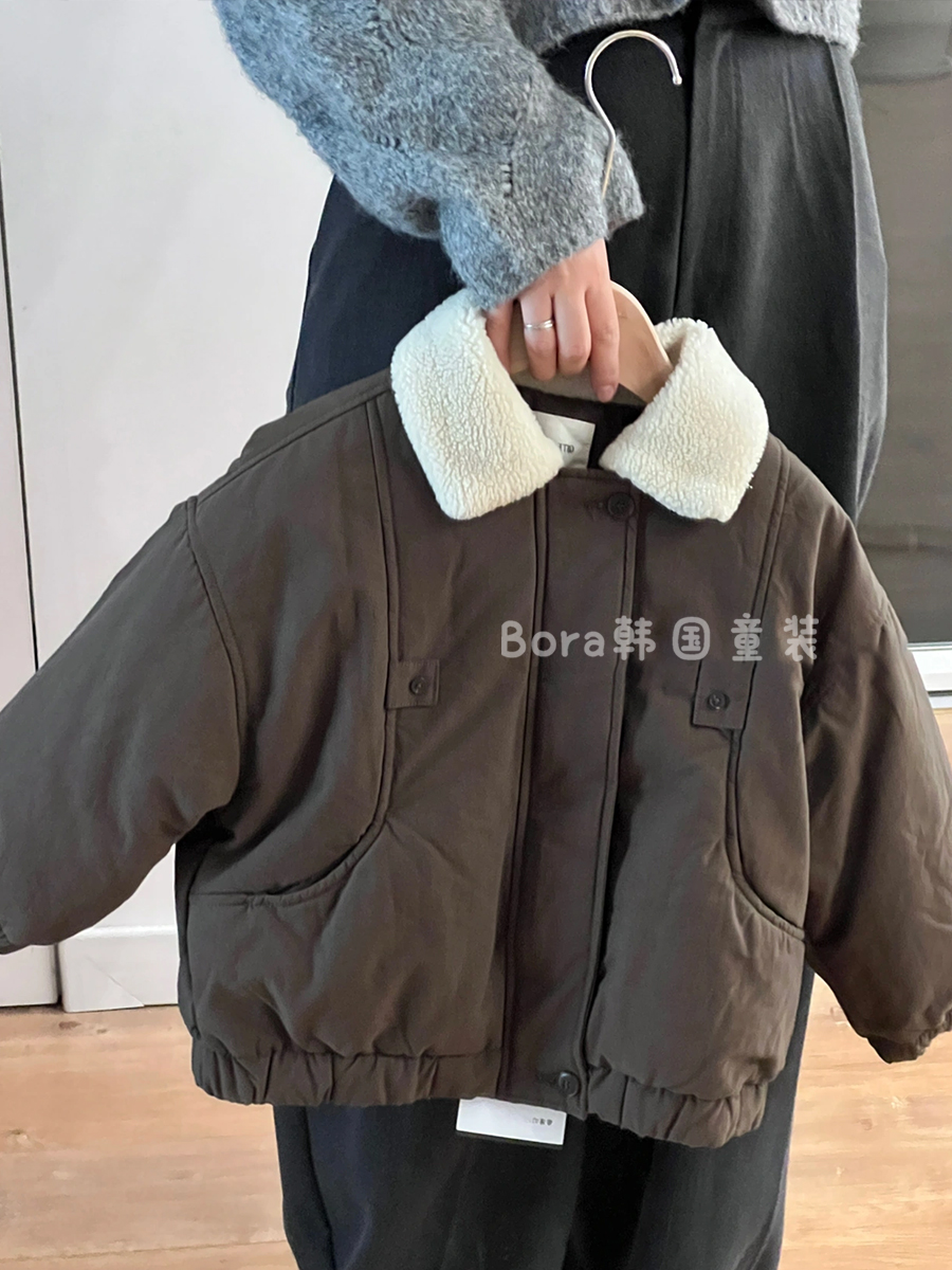 儿童爆款棉服男童棉袄秋冬装2025新款洋气加厚保暖上衣宝宝外套潮