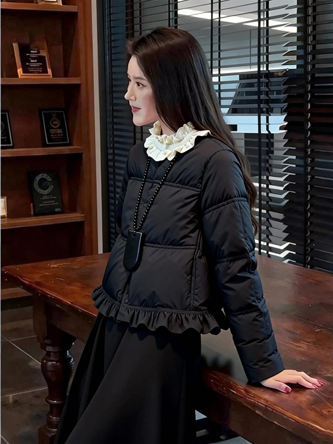 巨好看冬季新款棉服女黑色显瘦百搭短款外套韩系小个子面包服棉衣