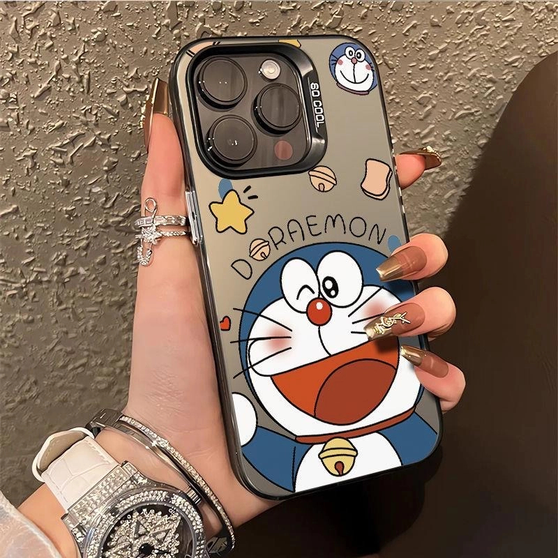 机器猫适用苹果17air/16promax彩银iPhone15pro手机壳14/13/12/11