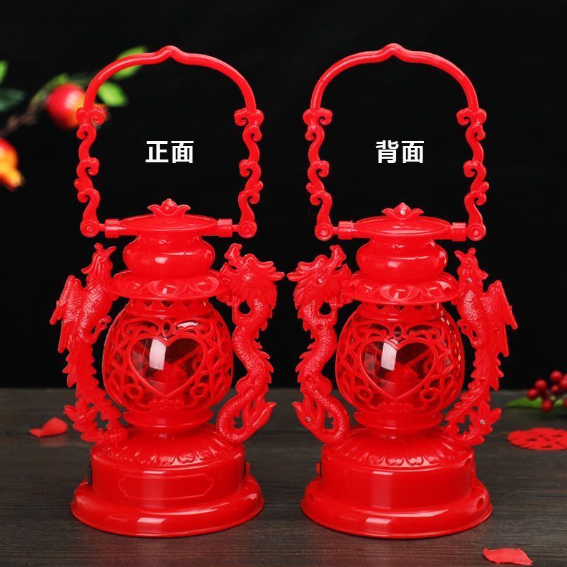 结婚龙凤子孙灯乔迁新居进火灯结婚手提灯笼保家灯马灯结婚接亲