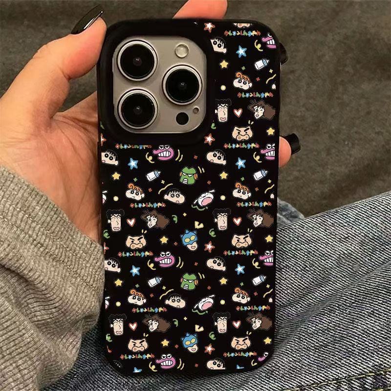 小新家族头像适用iPhone17promax新款16/15果冻手机壳14防摔13软