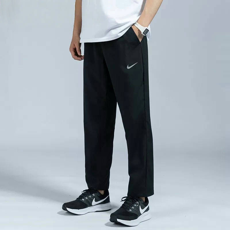 耐克NIKE夏季商场同款男子休闲黑色梭织运动速干裤 FB7491010 #HB