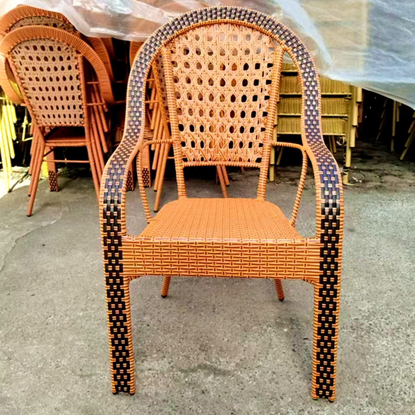 户外庭院阳台藤椅夏天椅子组合休闲藤椅椅茶露天简约藤编藤编椅子