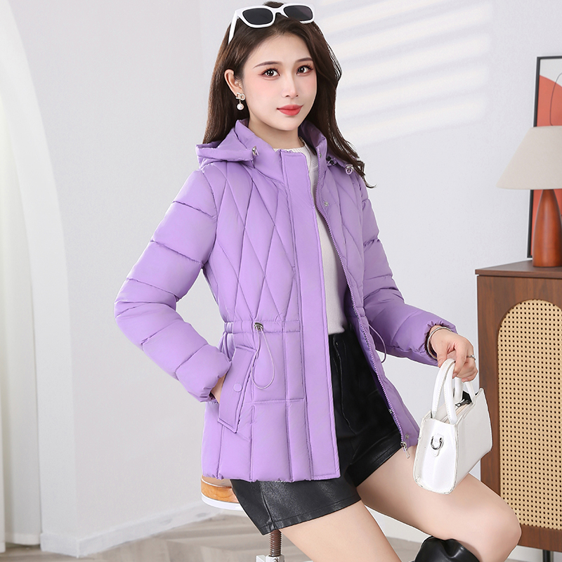 秋冬棉服女短款2025新款韩版修身显瘦棉袄时尚女装大码冬季外套潮